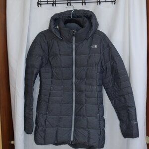 The North Face Transit Jacket II Grey Puffer Coat 550 - NF0A2TAR, size small